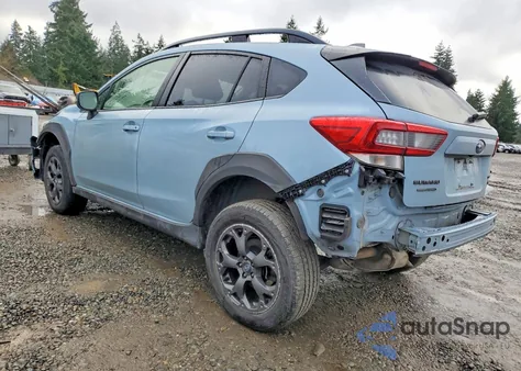 2021 Subaru Crosstrek Sport z USA, uszkodzony, nr VIN JF2GTHRC8MH309533